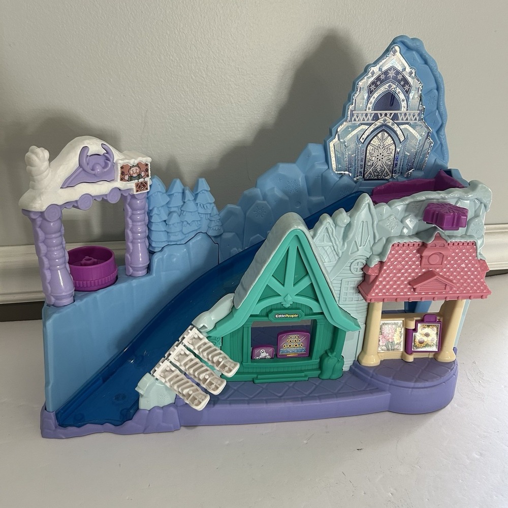 Fisher Price Little People Disney Frozen Arendelle Sledding Adventures Playset